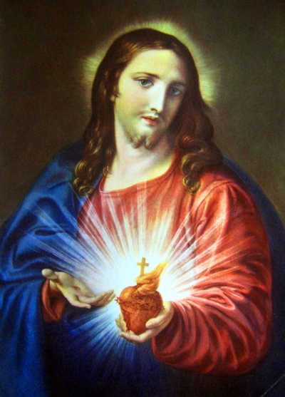 Le troisième pas du concept de l&#039;amour c&#039;est partager la positivité. Cela portera ton amour à fleurir comme un fleuve qui naît de ton coeur: et lorsque tu partages, ton amour commencera à affleurer. Normalement, les gens partagent leur negativité ; ils ne partagent jamais leur positivité.  En observant la peinture, la main droite ouverte, reçoit (le don de savoir aimer les autres) la main sinistre avec le coeur donne (donne son amour, partage sa divinité).