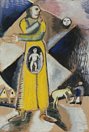 Sixième principe: Liberté de différents points de vue, dans n&#039;importe quelle dimension. La méditation et la détente peuvent être réalisées par le silence et n&#039;appartiennent à aucune religion (Symbolisme: le personnage portant la soutane typique des prêtres, mais sans référence particulière, représente une spiritualité qui échappe à toute croyance).